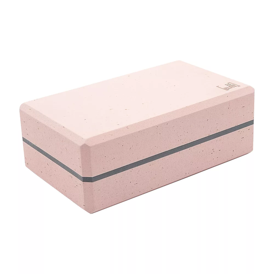 BeElite Eco Yoga Block 8.5cm - Pink