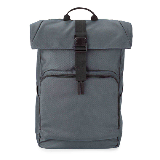 Marin Collection 12-in x 6-in x 20-in Grey Backpack
