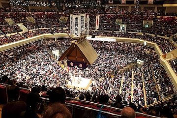 Sumo Tournament Experience in Tokyo