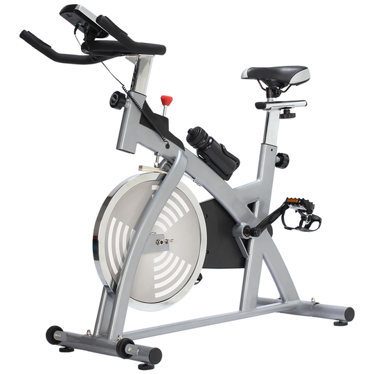 Soozier Silver Indoor Cycling Bike