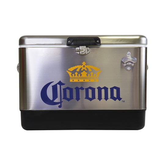 Corona 51-L Silver Insulated Chest Cooler