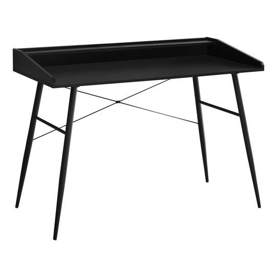 Monarch Specialties COMPUTER DESK - 48"L / BLACK / BLACK METAL