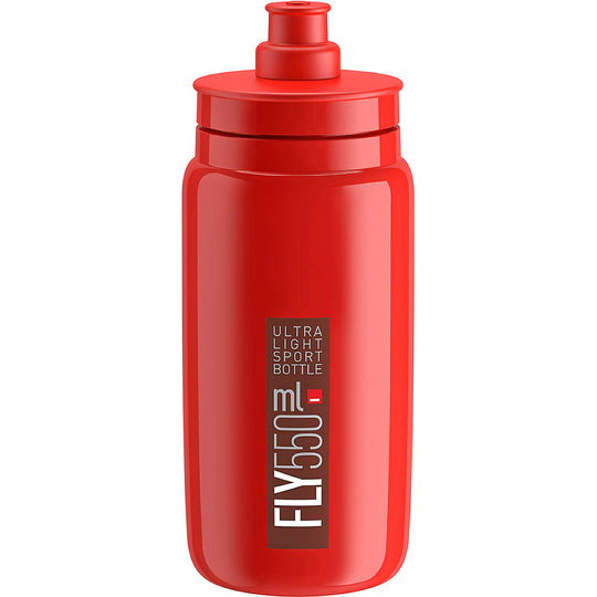 Elite Fly 550 ml Bottle - 550ml} - Red with red logo