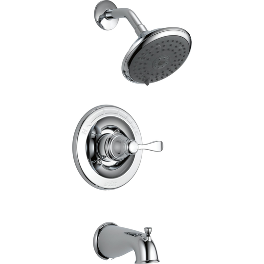 Delta Monitor® 14 Series Bath and Shower Faucet with Hand Shower - Chrome