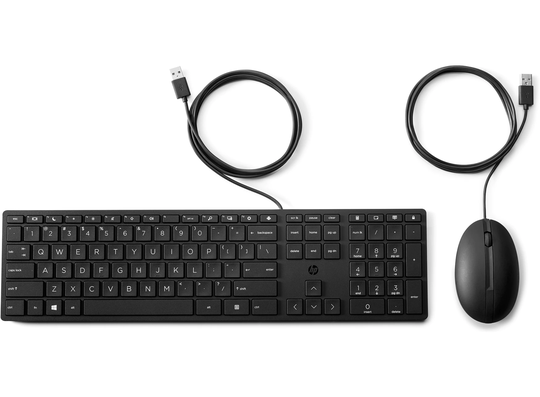 HP Wired Desktop 320MK Mouse and Keyboard