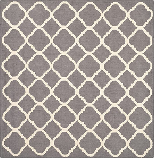 Safavieh NPT430A Newport Area Rug, Blue / Ivory, NPT430A-7SQ