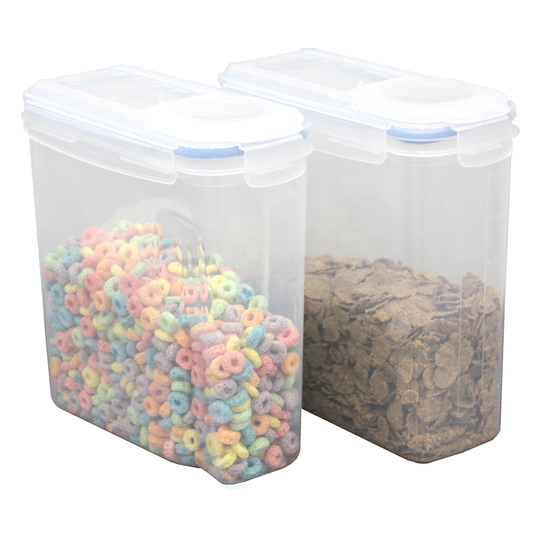 Basicwise 9-in x 9.5-in Clear Plastic Food Storage Container - 2-Piece